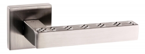 Pizzoni Lever Handle on Rose